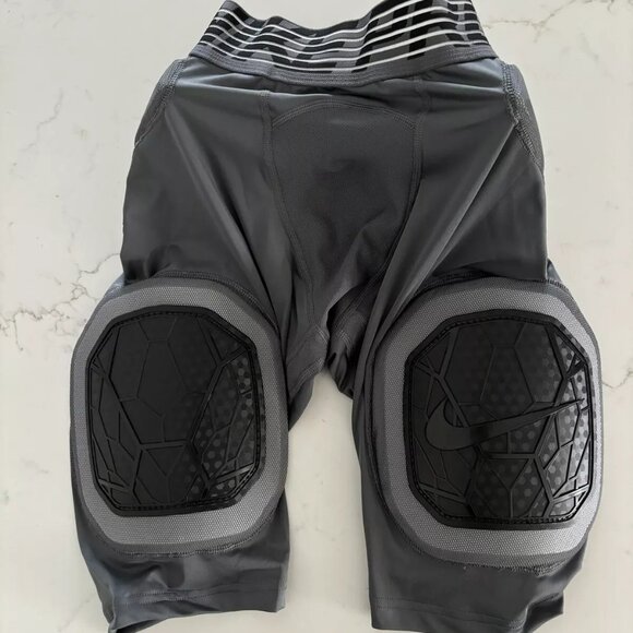 Nike Other - Nike Men’s Size L & 2XL Pro Hyperstrong Football Padded Tights Grey AQ07…